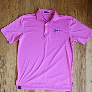 Srixon Men's Pink Polo Shirt